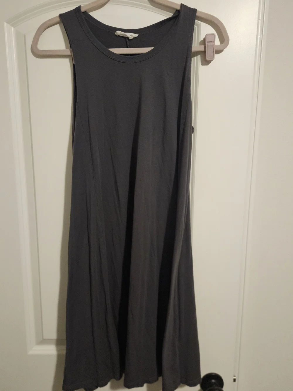 Women's Casual Flowy A-Line Skirt — Charcoal Gray
